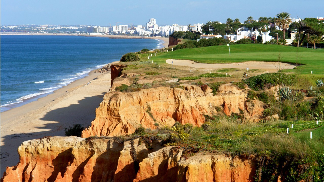 Algarve golf coastal scenario, Portugal